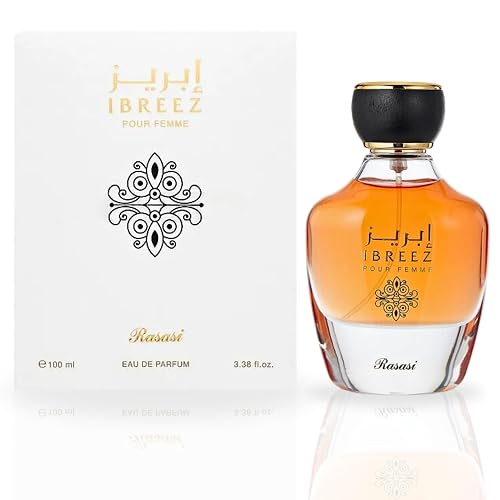 RASASI Ibreez Eau De Parfum For Women Spray 100ML (3.38 OZ) Arabian Perfume For Women Refreshing, Floral And Captivating Fragrance, Long Lasting Beauty & Personal Care RASASI