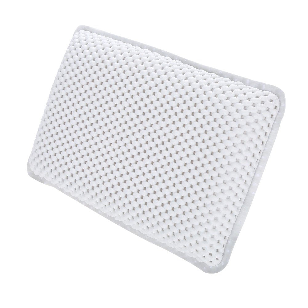 Yosoo Health Gear Spa Bath Pillow, Cushioned Bathtub Pillow with Suction Cups, PVC Bath and Spa Head Rest, White, Neck/Back Support Beauty and Personal Care Yosoo Health Gear