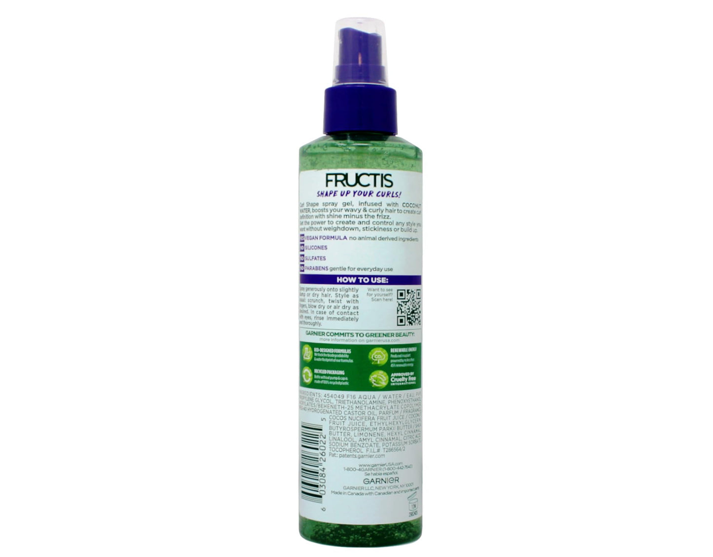Garnier Fructis Style Curl Shaping Curl Defining Strong Gel 251 ml Beauty & Personal Care Garnier