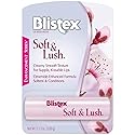 Blistex Soft & Lush Lip Protectant, 0.13 Ounce Tube - Softens & Conditions, Creamy Smooth Texture, Hydrating Lip Balm, Daily Lip Hydration, Beauty & Personal Care Blistex
