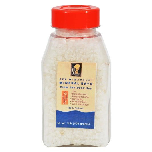 Sea Minerals Dead Sea Mineral Bath Salt, 1 Lb Beauty & Personal Care Sea Minerals
