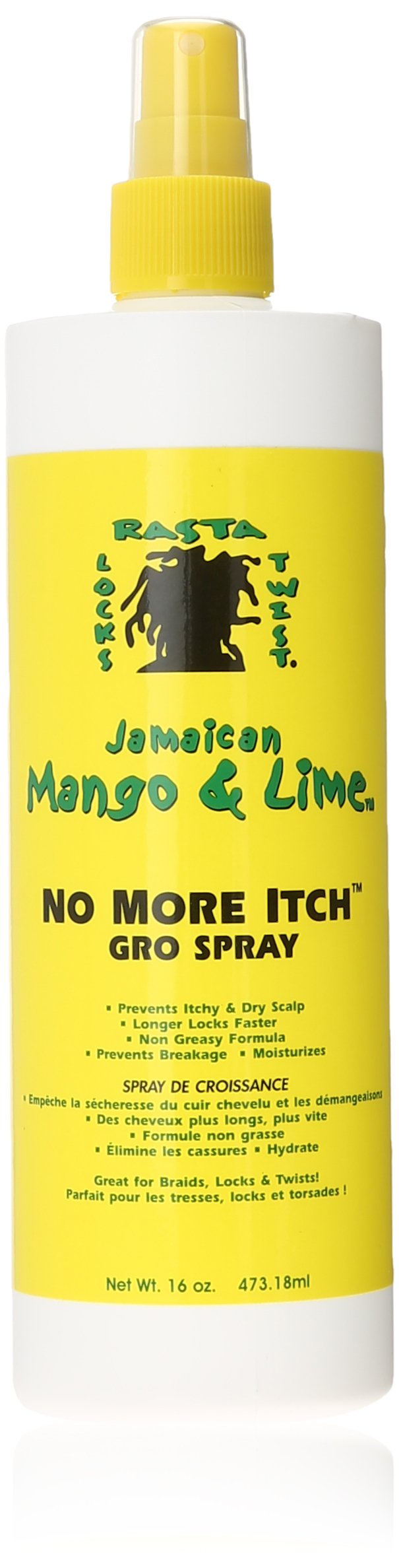 Jamaican Mango No More Itch Gro Spray, 16 Ounce Beauty & Personal Care Jamaican Mango & Lime