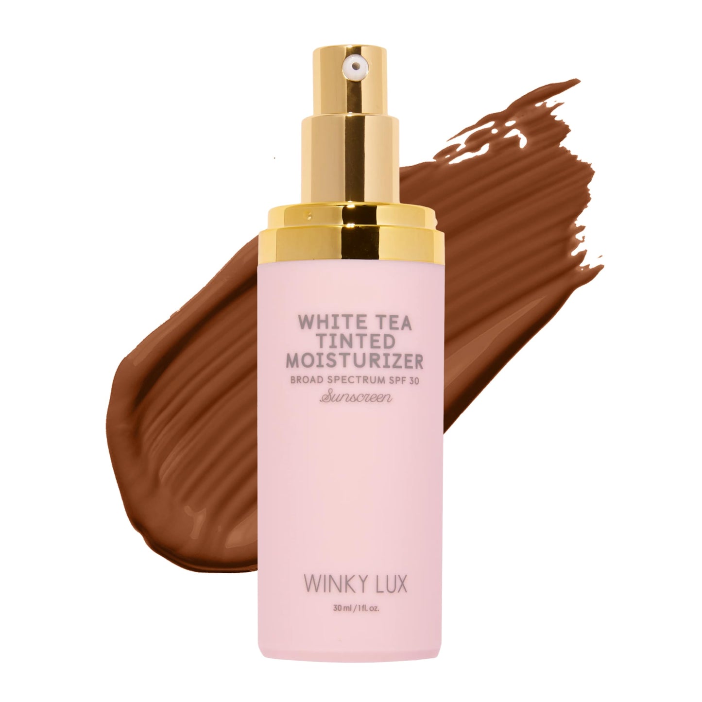 Winky Lux White Tea Tinted Moisturizer SPF 30 - Buildable Coverage with Facial SPF, Lightweight Sunscreen for Face, Naturally Radiant Finish, Long Beauty & Personal Care Winky Lux