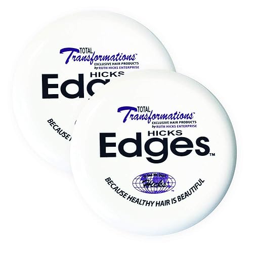 Hicks Total Transformations Edges Pomade 4oz 2-Pack Beauty & Personal Care Hicks