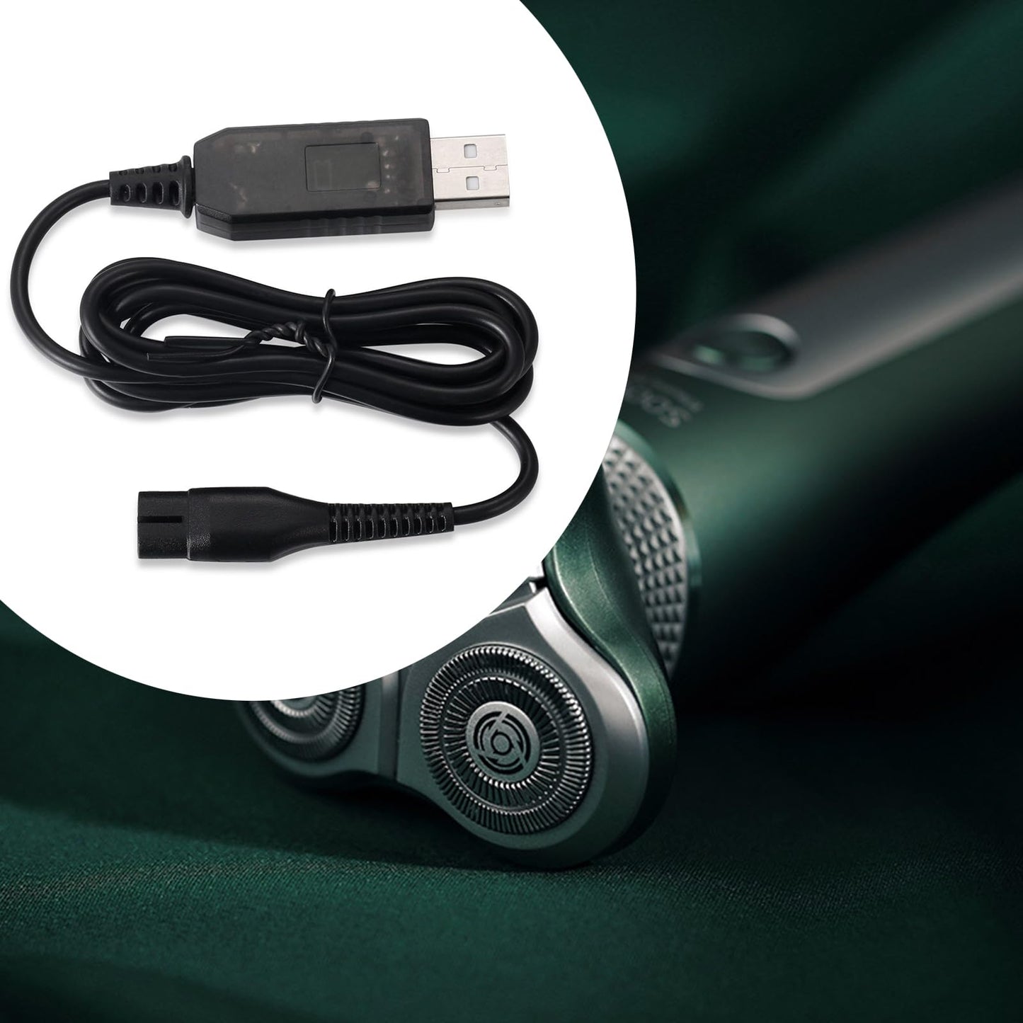 Peiiwdc USB Charger Cord for Electric Shavers QP2620, QP2520, QP2520/30, RQ328, A00390 Shaver USB Charging Cable Replacement Beauty and Personal Care Peiiwdc