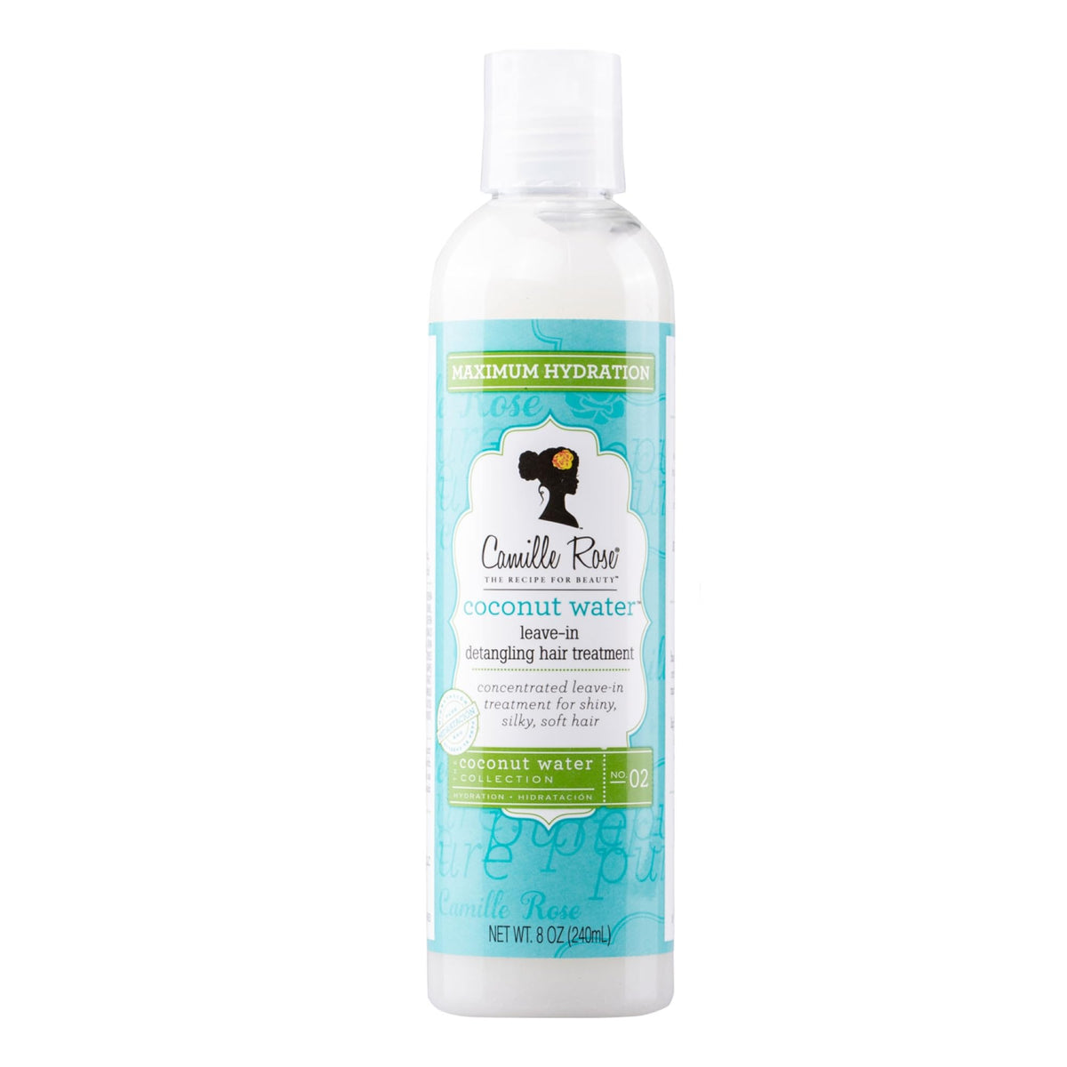 Camille Rose Leave-In Conditioner, Coconut Water - Lightweight Deep Conditioning Hair Treatment, Detangler & Frizz Control, 8 Fl Oz Beauty & Personal Care Camille Rose