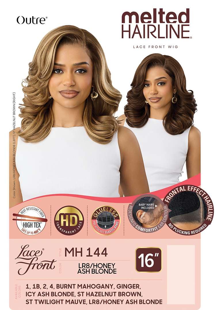 Outre Lace Front Wig - Melted Hairline - MH 144 (MEDIUM BROWN 4)