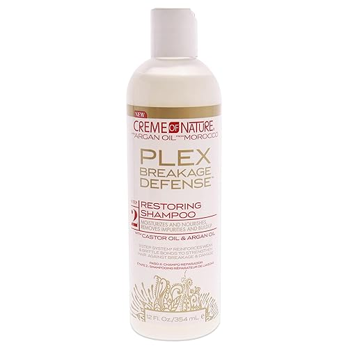 Creme of Nature Plex Breakage Defense Restoring Shampoo Shampoo Unisex 12 oz Beauty & Personal Care Lottabody