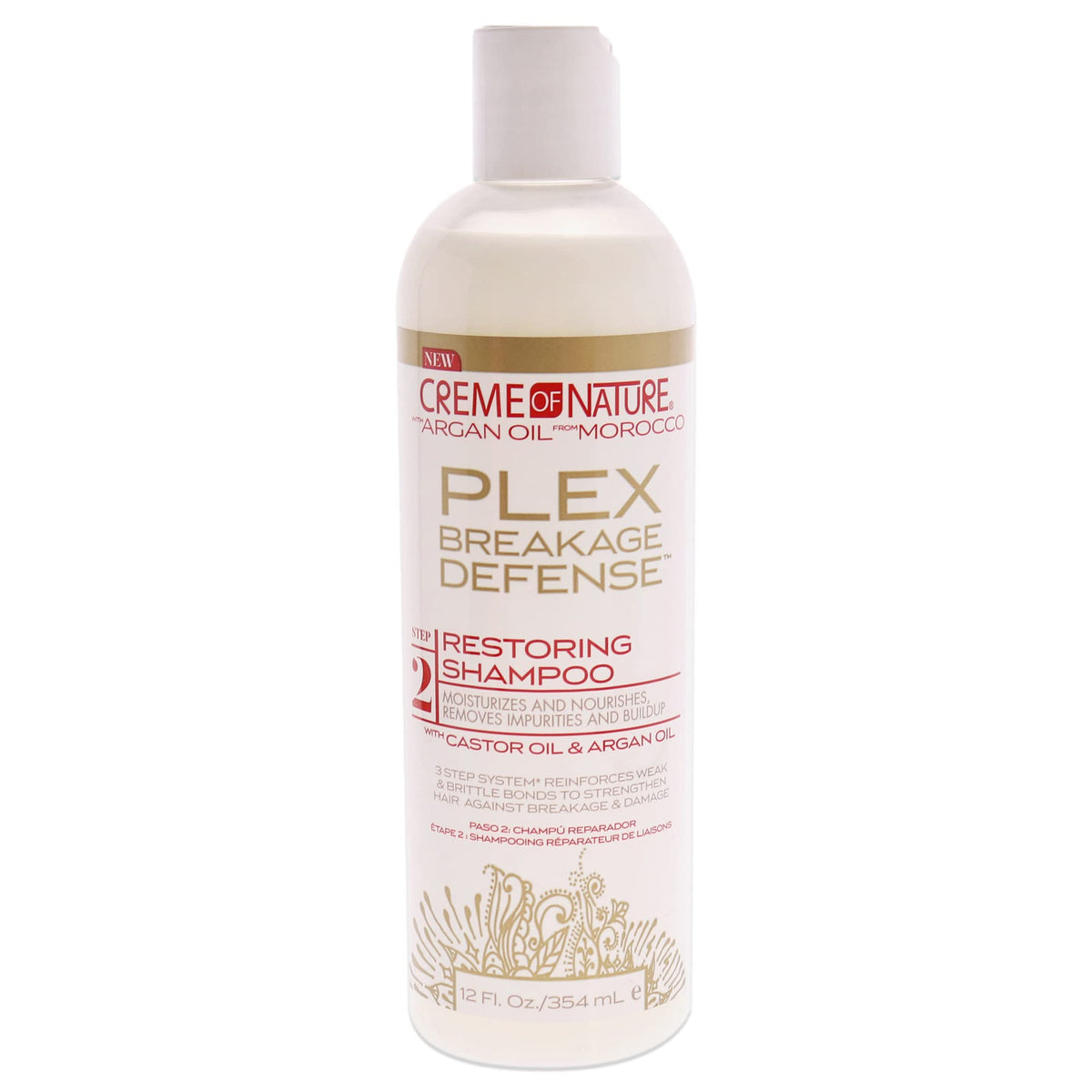 Creme of Nature Plex Breakage Defense Restoring Shampoo Shampoo Unisex 12 oz Beauty & Personal Care Lottabody