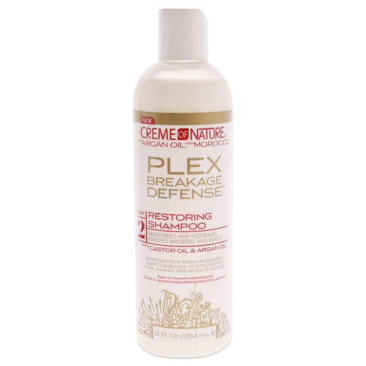 Creme of Nature Plex Breakage Defense Restoring Shampoo Shampoo Unisex 12 oz Beauty & Personal Care Lottabody