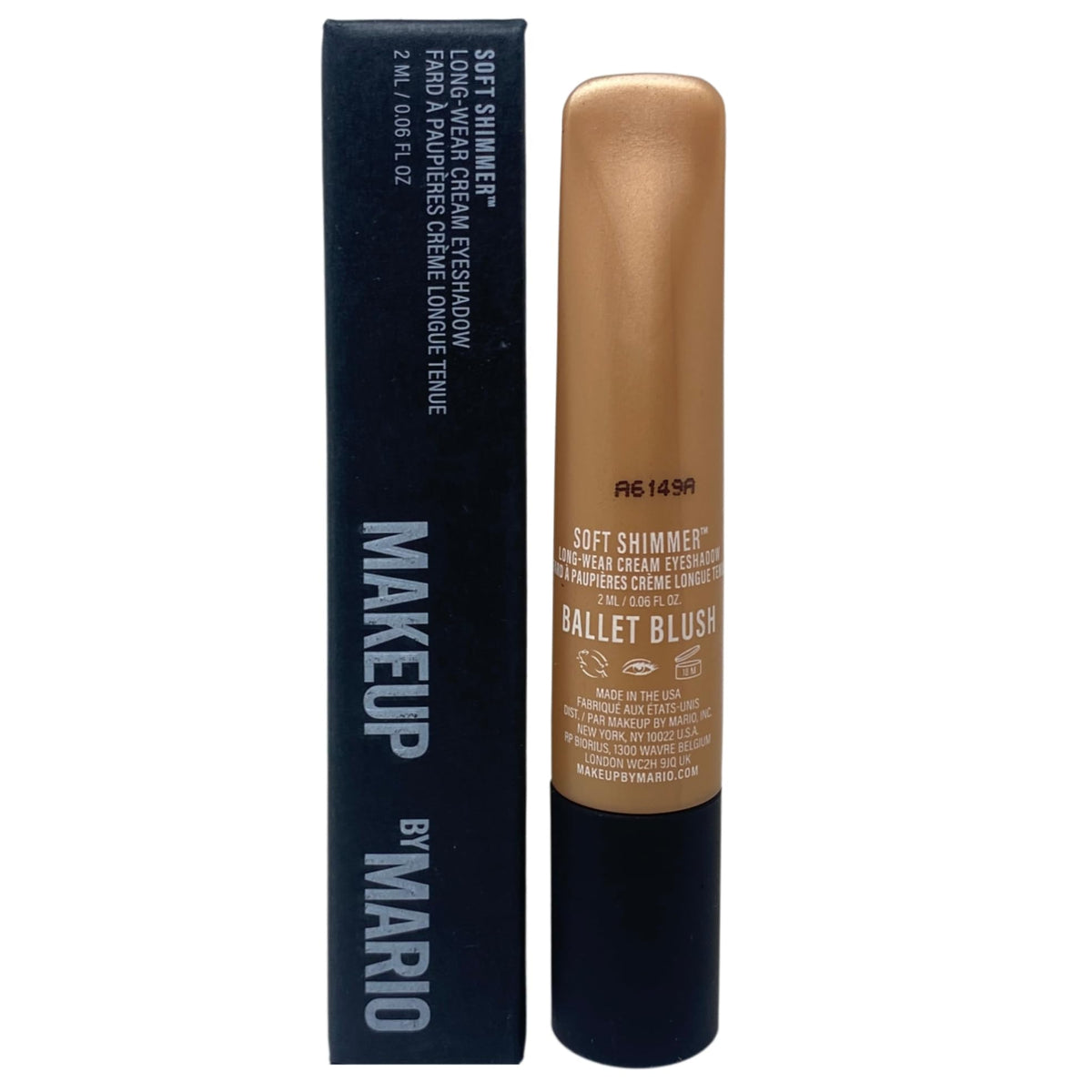 BY MARIO Makeup Soft Shimmer Long-Wear Cream Eyeshadow - Ballet Blush
