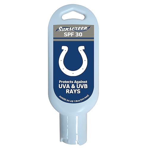FANMATS 34666 Indianapolis Colts 1.5oz SPF 30 Sunscreen Beauty & Personal Care FANMATS