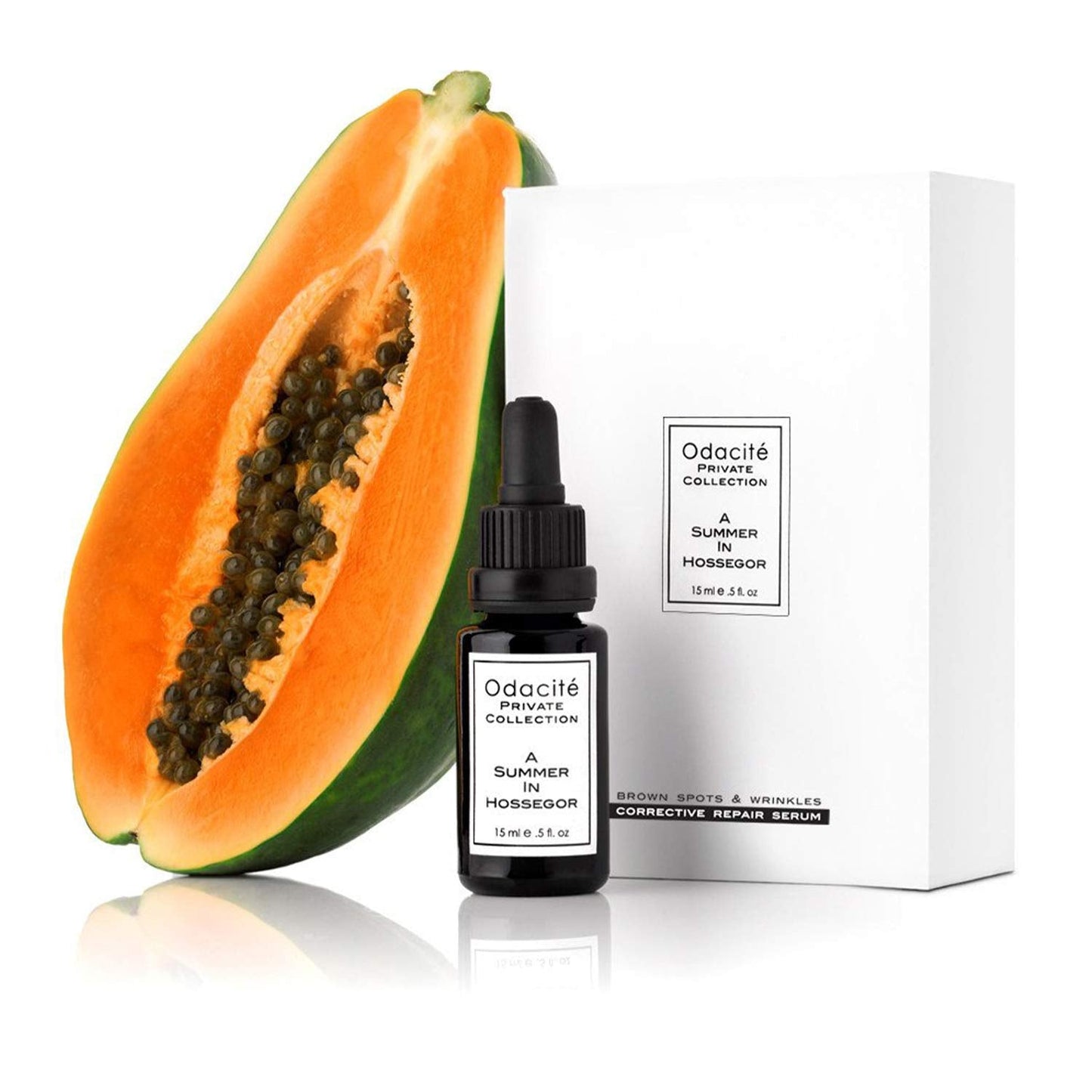 Odacité Hyperpigmentation Face Serum, A Summer In Hossegor - Wild Carrot & Papaya Anti-Aging Facial Serum Concentrate for Brown Spots, Even Skin Tone Beauty & Personal Care ODACITE