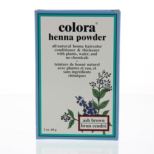 Colora - Henna Powder Natural Organic Hair Color Ash Brown - 2 oz. Beauty & Personal Care Colora