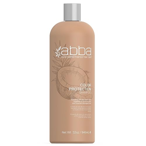 ABBA Color Protection Shampoo, Coconut Oil & Sage, 32 Fl Oz Beauty & Personal Care ABBA