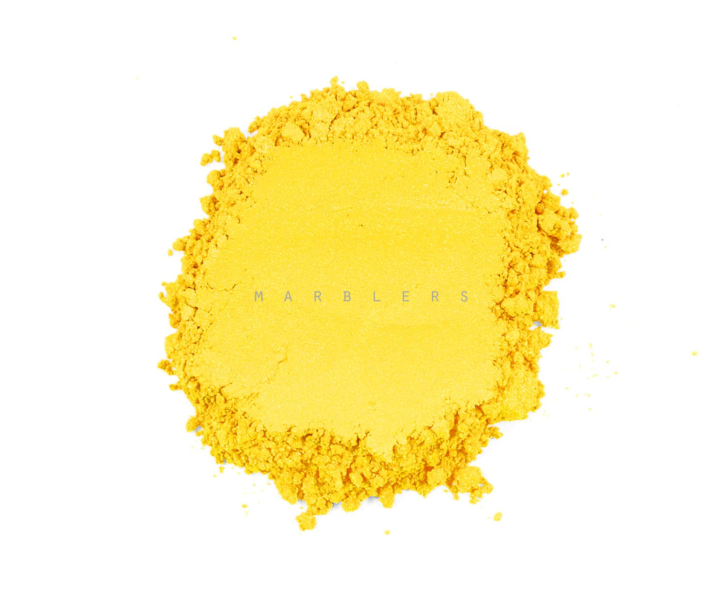 MARBLERS Fine Natural Mica Powder [Lucid Yellow] 0.11oz (3g) | Highly Pigmented | Non-Toxic, Vegan, Cruelty-Free | Eyeshadow, Body Butter, Nail Beauty & Personal Care MARBLERS