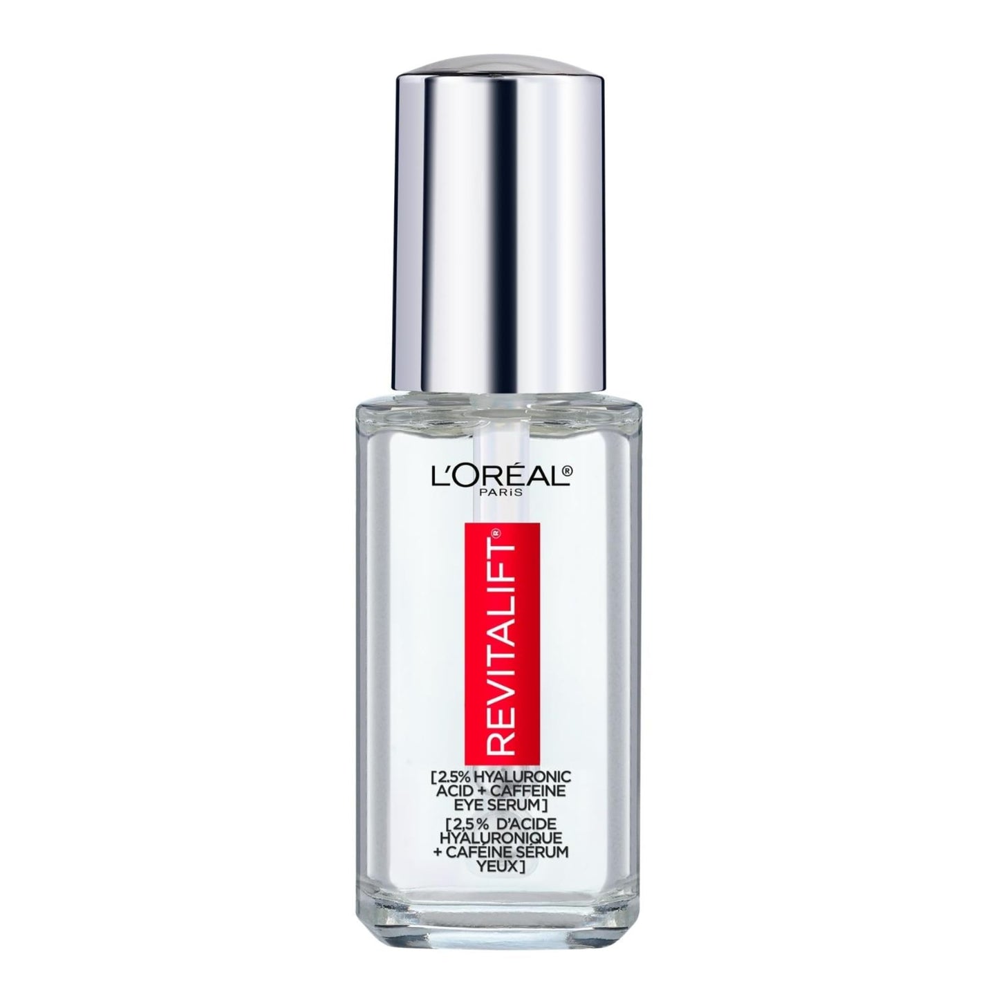 L'Oreal Paris Revitalift Derm Intensives Hyaluronic Acid + Caffeine Hydrating Eye Serum, 0.67 Fl. Oz. Beauty & Personal Care L'Oreal Paris