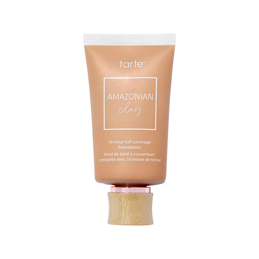 tarte Amazonian clay 16-hour Full Size coverage foundation - Matte Finish Foundation, Vitamin E for Hydration & Smooth Looking Skin, Vegan Beauty & Personal Care tarte
