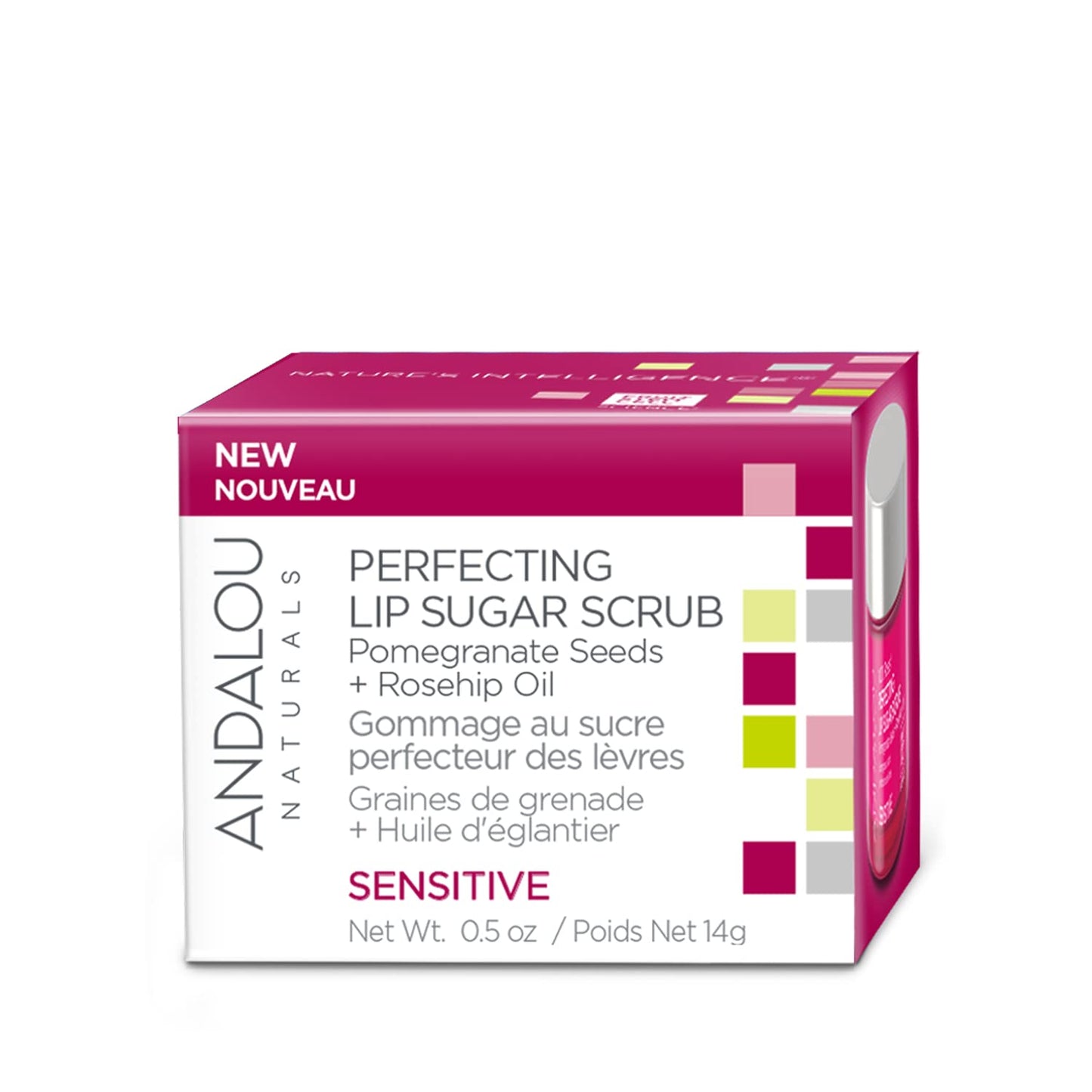 1000 ROSES® Perfecting Lip Sugar Scrub Beauty & Personal Care Andalou Naturals