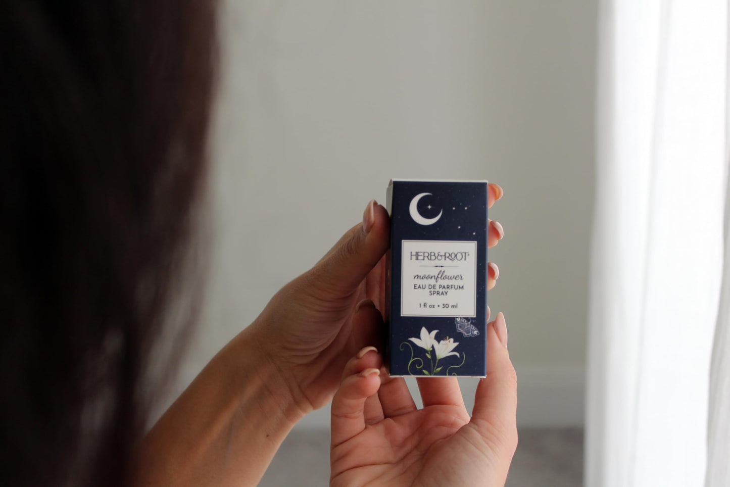 Herb & Root Moonflower Eau de Parfum: Tuberose, Jasmine, Rose & Orris - Clean, Long-Lasting Perfume for Women, Cruelty-Free, Phthalate & Paraben-Free Beauty & Personal Care Herb & Root