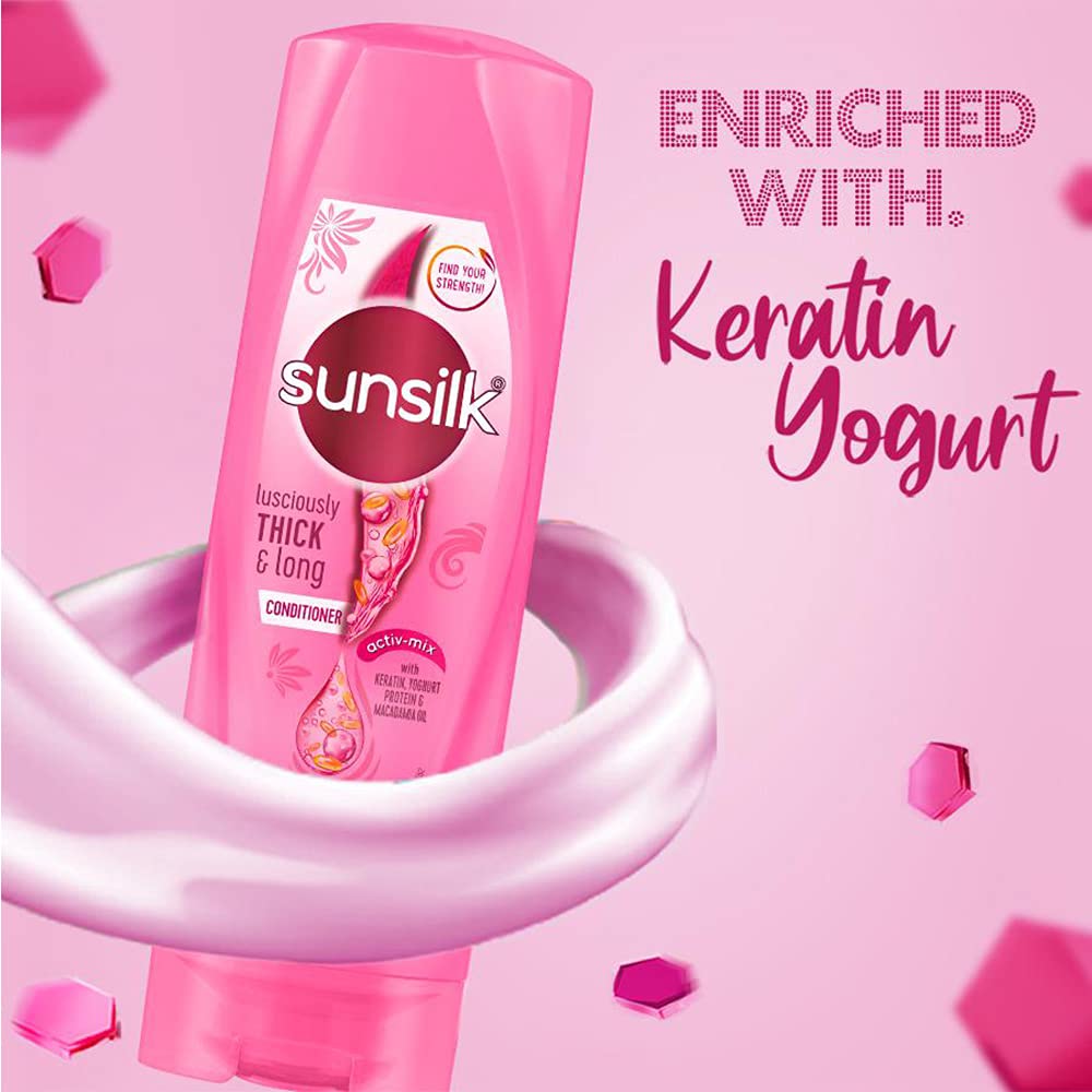 sunsilk Lusciously Thick and Long Conditioner (180ml) Beauty & Personal Care sunsilk