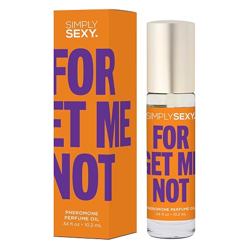 SIMPLY SEXY Affirmations Forget Me Not Pheromone Perfume Oil - Warm Spiced Woody Scent with Notes of Natural Orange, Lemon, Coconut, and Pear Beauty & Personal Care SIMPLY SEXY