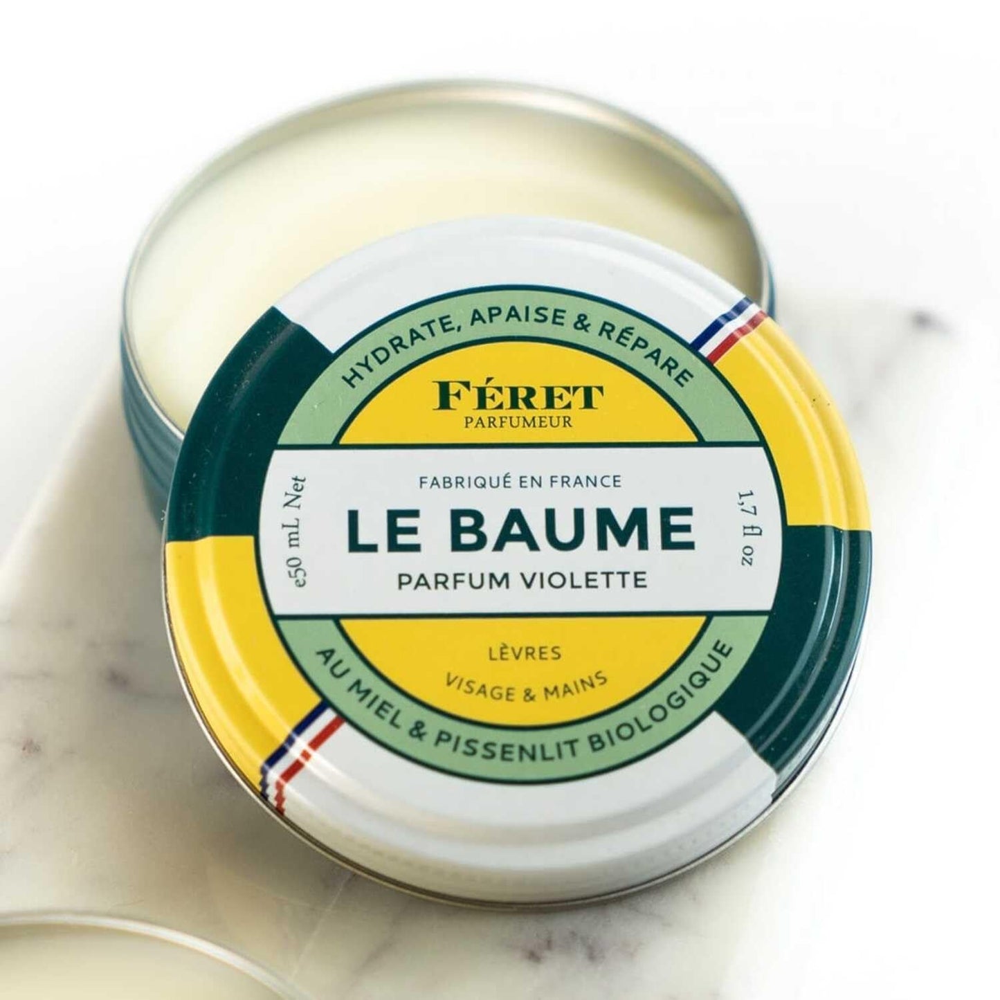 Feret Parfumeur Le Baume Multi-Purpose Balm - Deeply Hydrating Moisturizer for Dry Cracked Skin, Lips & Cuticles - Natural Lip Balm with Shea Butter Beauty and Personal Care Feret Parfumeur