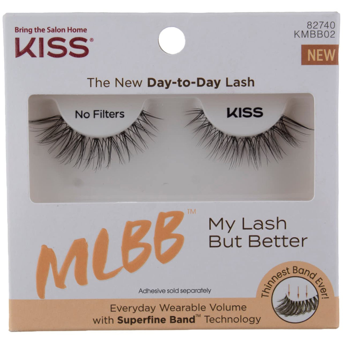 Kiss My Lash But Better No Filters (Pack of 2) Beauty & Personal Care KISS