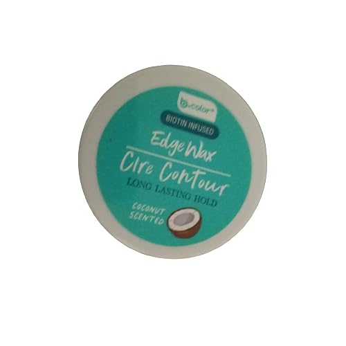 B-COlOR Coconut CIre Contour Biotin Infused Edgeway Long Lasting Hold Promotes Hair Growth Beauty & Personal Care B-COlOR