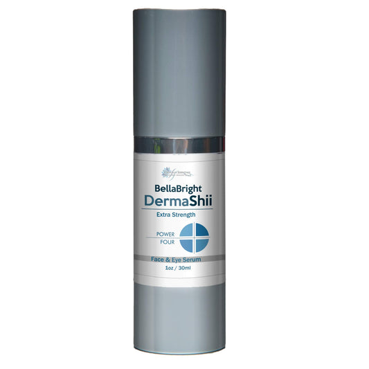 BellaBright DermaShii Serum - Extra Strength Anti Aging Eye & Face Serum - Treat Your Skin to Retore the Look and Feel of Young Skin - BellaBright Beauty & Personal Care Croatian Essentials Beloved Imortelle