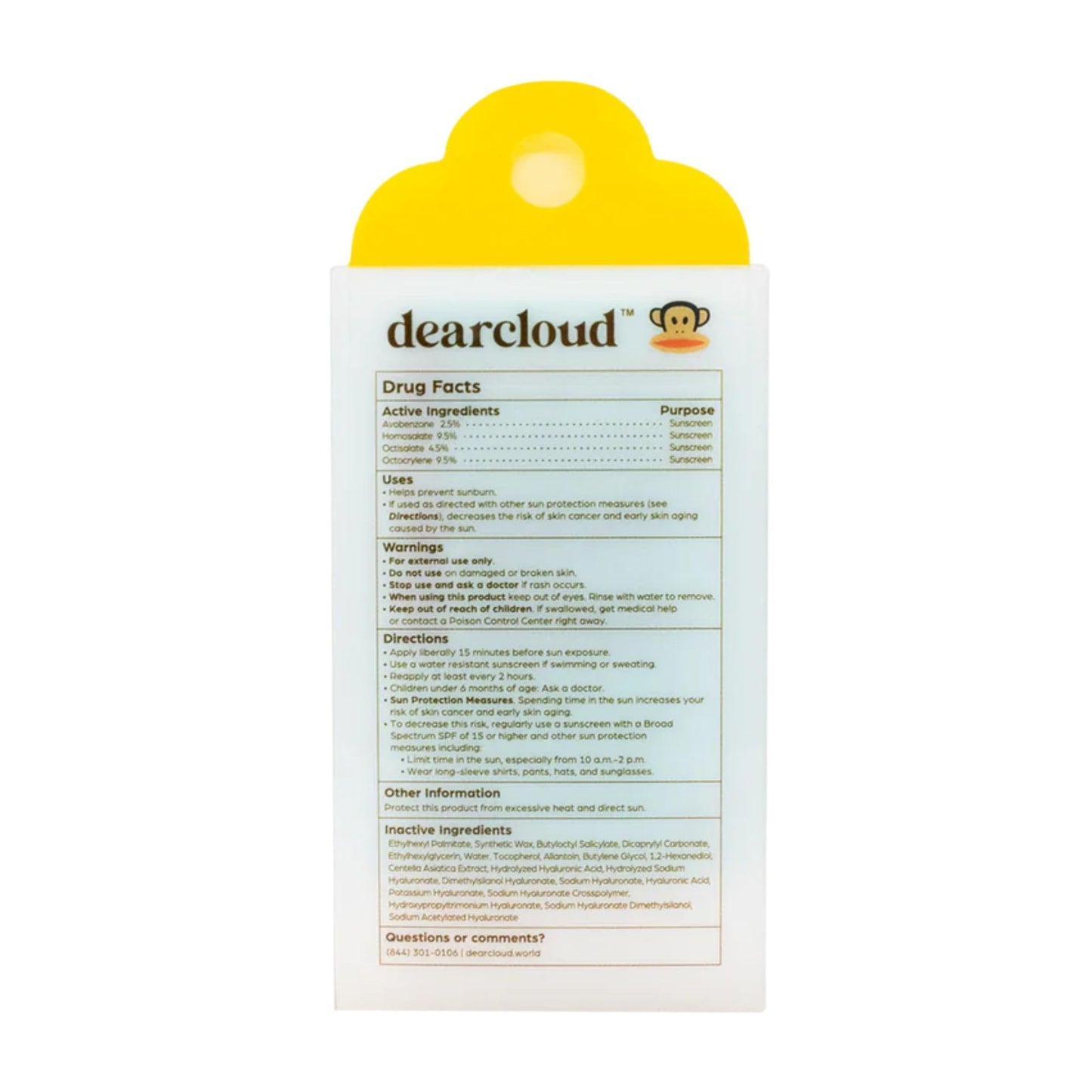 Paul Frank Sunny Defense Sunscreen Stick SPF 50+ PA++++ - Korean Sunscreen for Face & Travel Size (.63 oz) Beauty & Personal Care dearcloud
