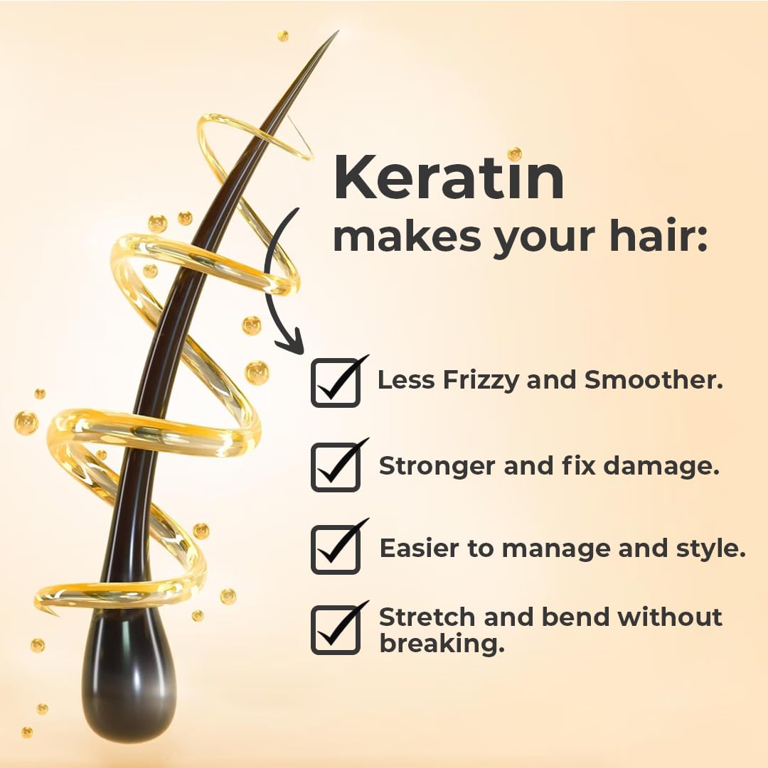 ULTRA GOLD - PROFESSIONAL BRAZILIAN KERATIN TREATMENT BUNDLE (Detox Shampoo 500ml + Keratin Treatment 500ml + Mask 500ml) Beauty & Personal Care KERARGANIC