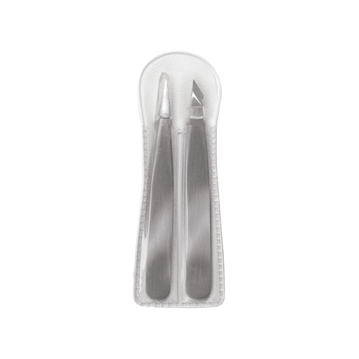 TRIM Beauty Care Tweezer Duo Professional Stainless Steel Slant Point Tips Beauty and Personal Care Trim