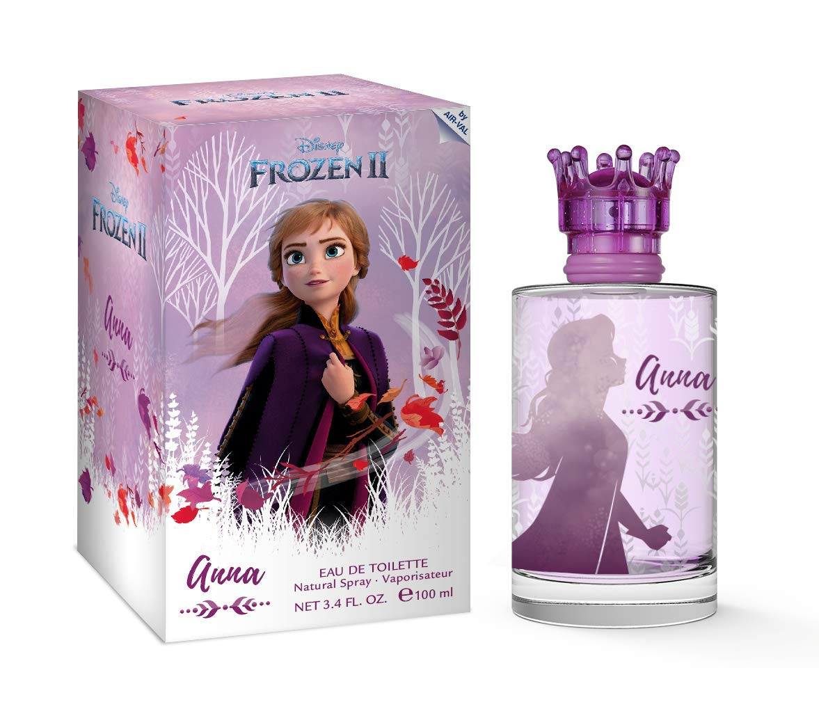 Disney Frozen Ii Anna Eau De Toilette Spray For Girl 3.4 Ounce Beauty & Personal Care Disney