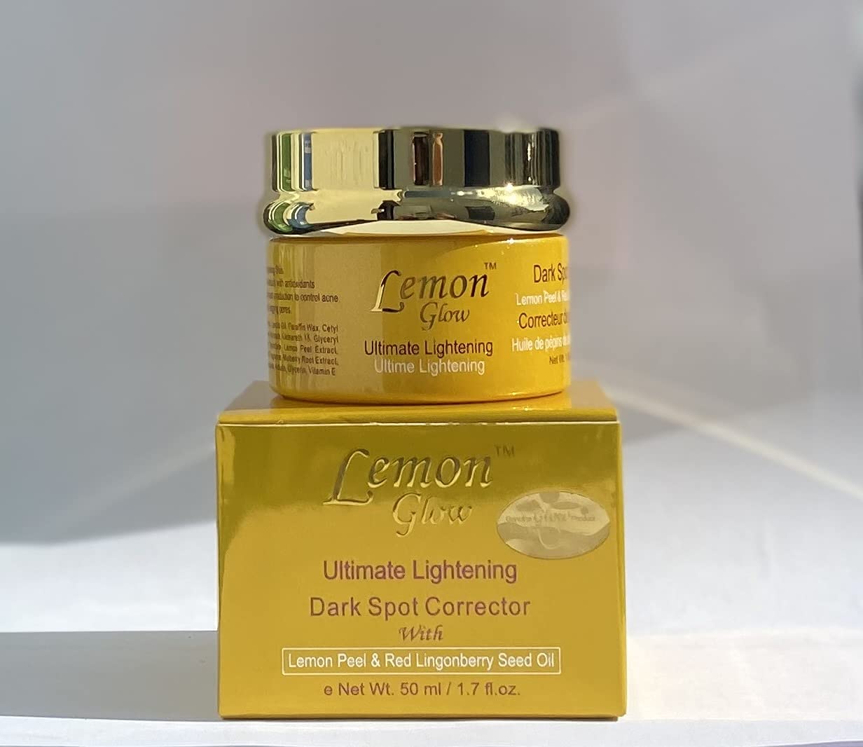 Extreme Glow Lemon Glow Ultimate Brightening Dark Spots Corrector 1 7 fl oz white Small Beauty & Personal Care Extreme Glow