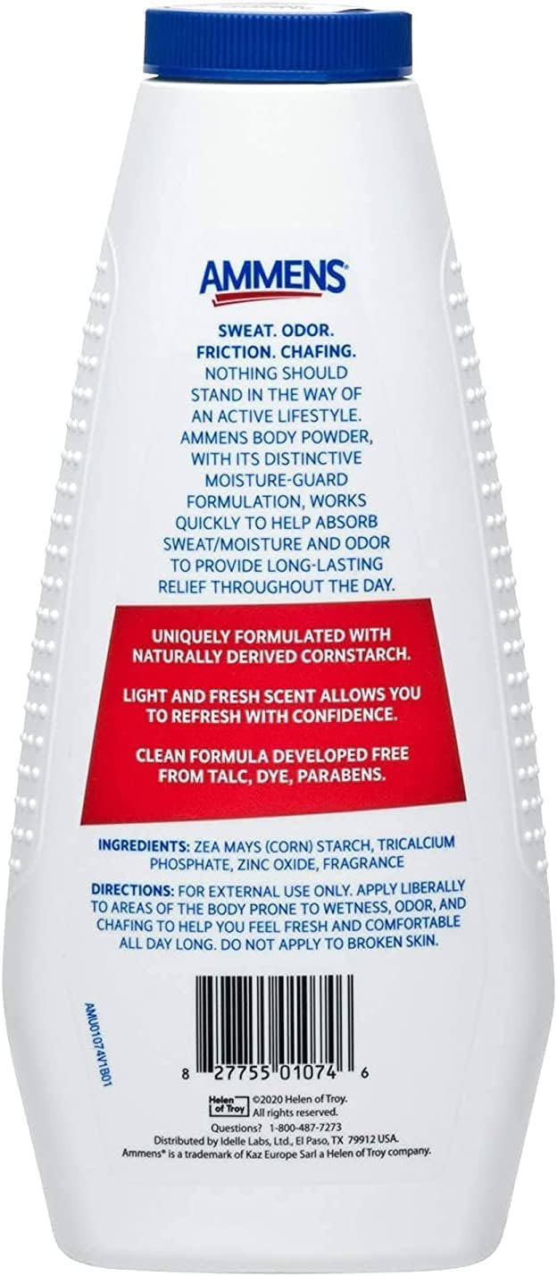 Ammens Deodorant Powder, Original 11 oz (pack of 2) Beauty and Personal Care AMMENS