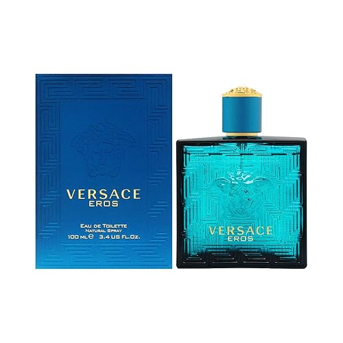 Versace Eros for Men 3.4 oz Eau de Toilette Spray Beauty & Personal Care Versace