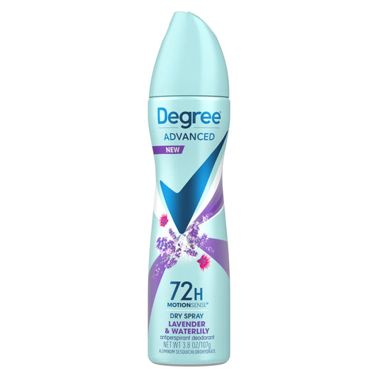 Degree Anti-Perspirant Aerosol - Lavender & Waterlily, 3.8 oz Beauty and Personal Care Degree
