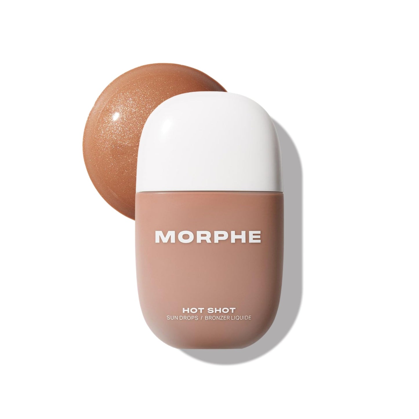 Morphe Hot Shot Sun Bronzing Drops - Waterweight Liquid Bronzer Drops with Niacinamide for Glowing Skin, Hydration & a Natural Radiant Finish - Bronze Beauty & Personal Care MORPHE
