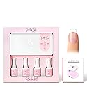 Kiara Sky Gelly Tips Starter Kit | Includes Prep, Primer, Builder, Top Coat, Tips | Coffin Short Beauty & Personal Care KIARA SKY