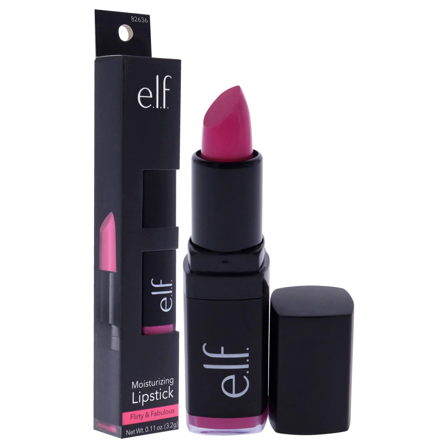 e.l.f. Cosmetics Moisturizing Lipstick, Provides Vibrant Color and Luminous Shine, Flirty and Fabulous Beauty & Personal Care e.l.f.