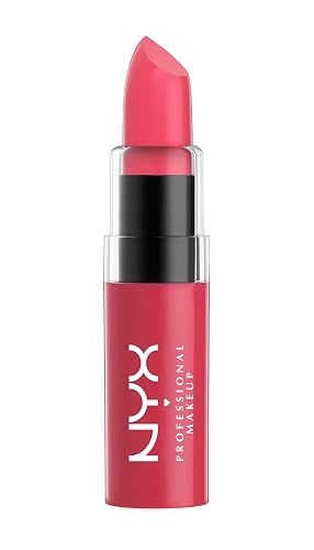 NYX Nyx cometics butter lipstick bls02 sweet tart - deep pink with blue undertone net wt. 0.16 Ounce (bls02 sweet tart) Beauty & Personal Care NYX PROFESSIONAL MAKEUP
