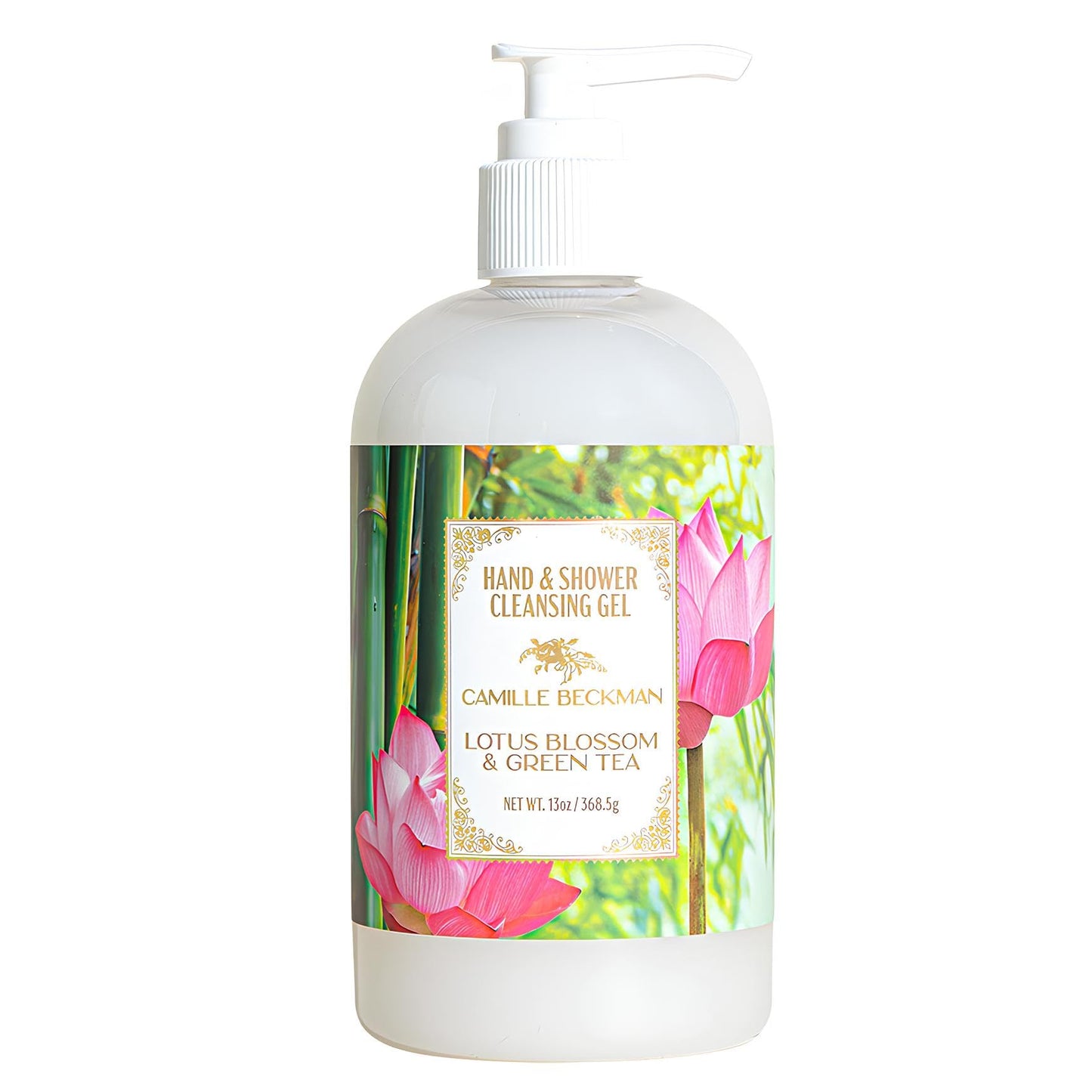 Camille Beckman Hand and Shower Cleansing Gel (Lotus Blossom & Green Tea, 13 oz) Beauty & Personal Care Camille Beckman
