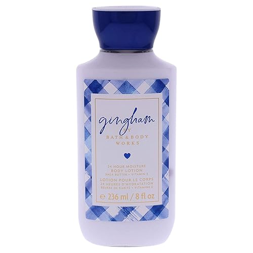 Bath & Body Works Gingham Body Lotion Unisex 8 oz Beauty & Personal Care Bath & Body Works
