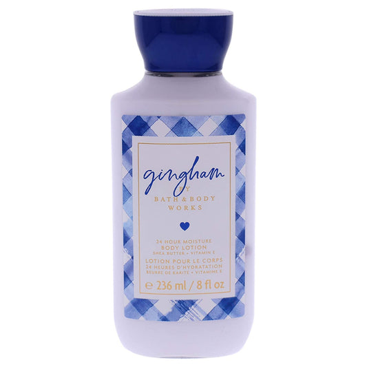Bath & Body Works Gingham Body Lotion Unisex 8 oz Beauty & Personal Care Bath & Body Works