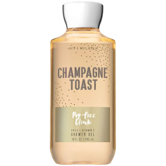 Bath & Body Works Champagne Toast Body Wash, Nourishing Cleanser with Pro-Vitamin B5 & Aloe, Bubbly Champagne & Sparkling Berry Scent, Gentle Beauty & Personal Care Bath & Body Works