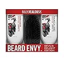 Billy Jealousy Devil's Delight Beard Envy Facial Hair Refining Kit with Beard Wash Facial Hair Control and Boar Bristle Brush for Clean, Hydrated Beauty & Personal Care Billy Jealousy