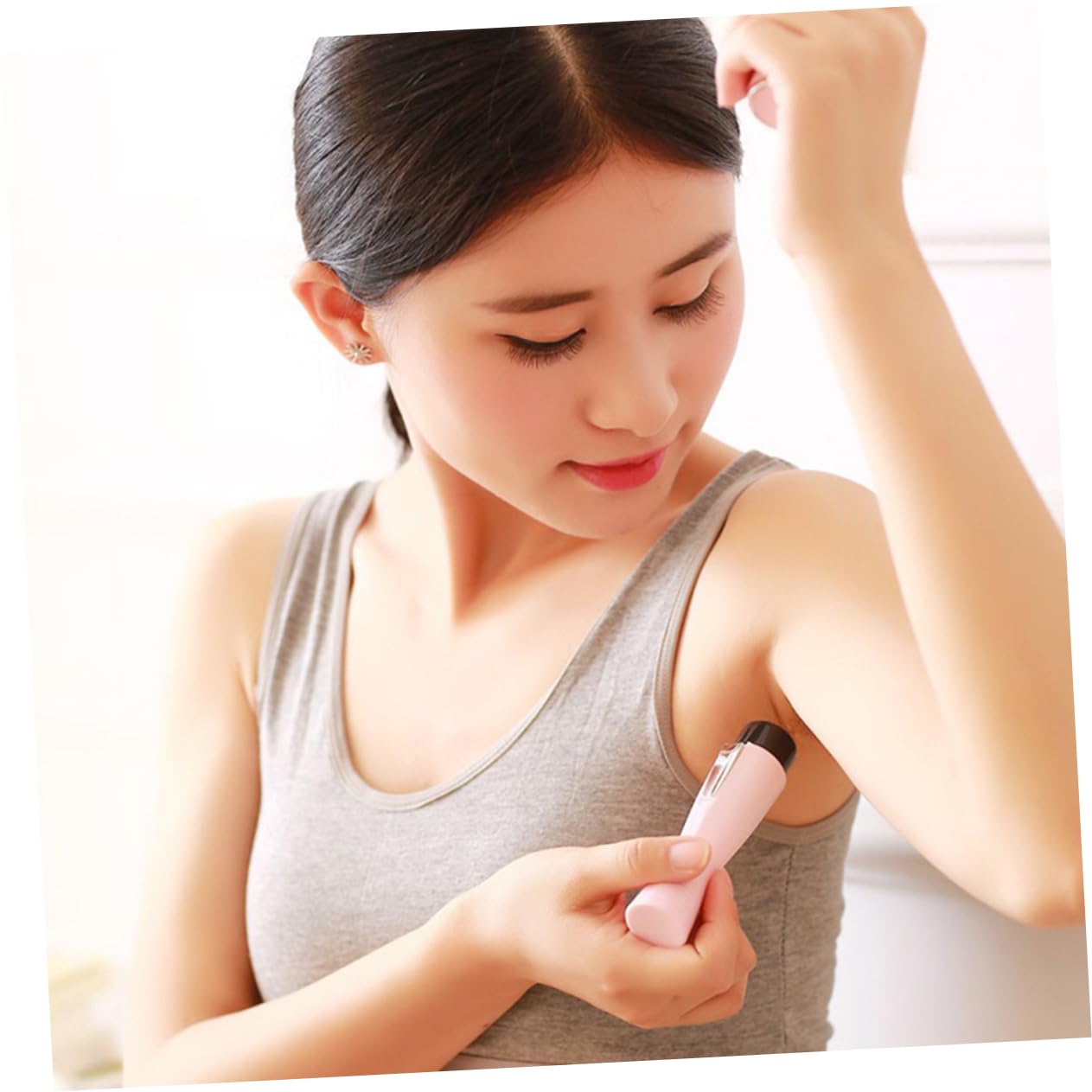 Beatifufu Ladies Razors for Shaving Lady Shaver Women’s Razor Battery Powered Shaver arm Shaver Razors for Women Electric Leg Shaver Hair Remover Beauty and Personal Care Beatifufu