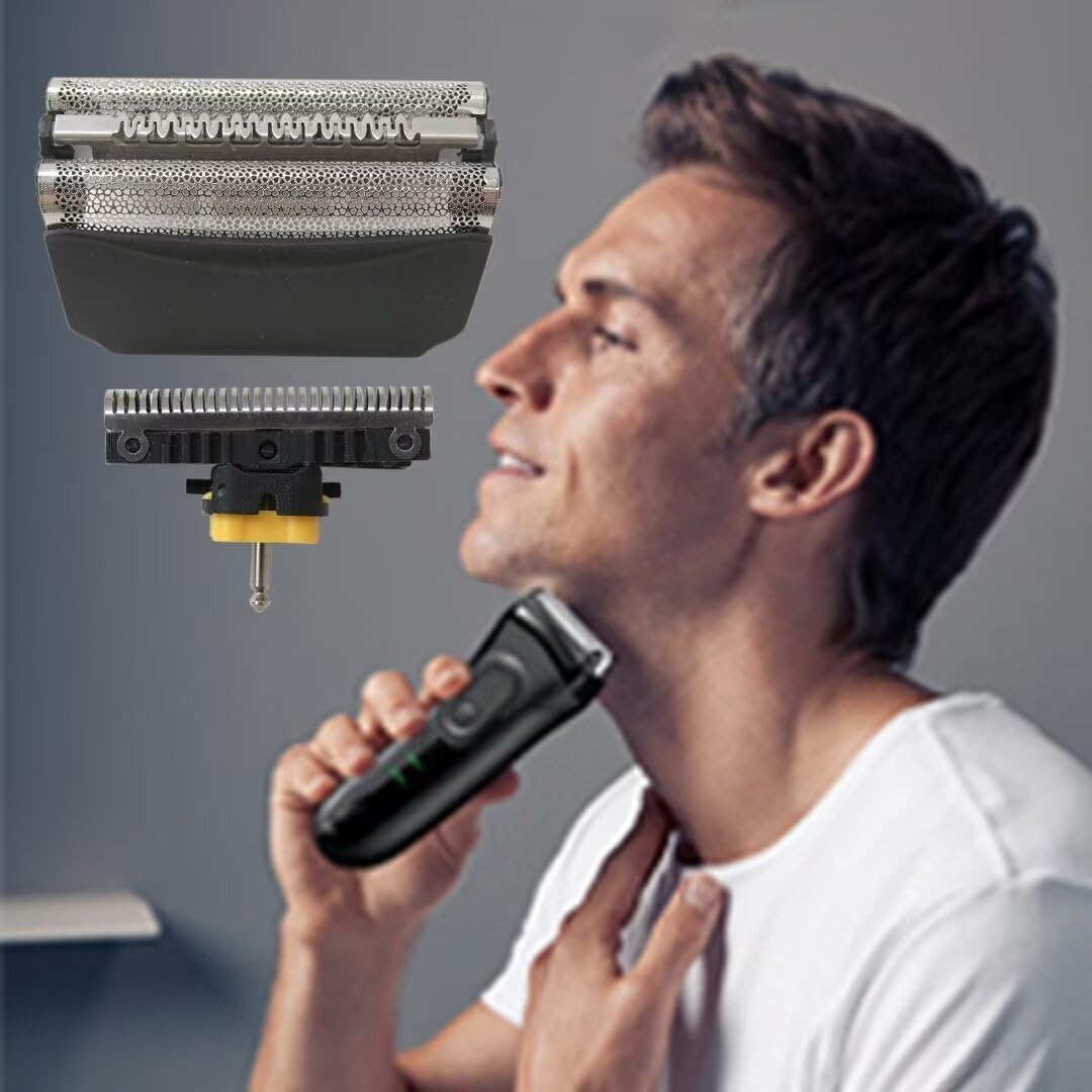 Colorpp 2024 Upgraded 51B Black Shaver Razor Foil Cutter Blade for Braun WaterFlex Series 5 Electric Shavers 8000series 8970 8975 8985 8986 8987 550 Beauty and Personal Care Colorpp