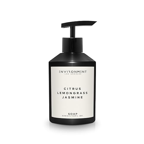 ENVIRONMENT Inspired by 5-Star Resort WH Hand Soap, 300ml Luxury Liquid Hand Soap (Citrus | Lemongrass | Jasmine) Home Essentials, Kitchen & Bathroom Beauty & Personal Care ENVIRONMENT